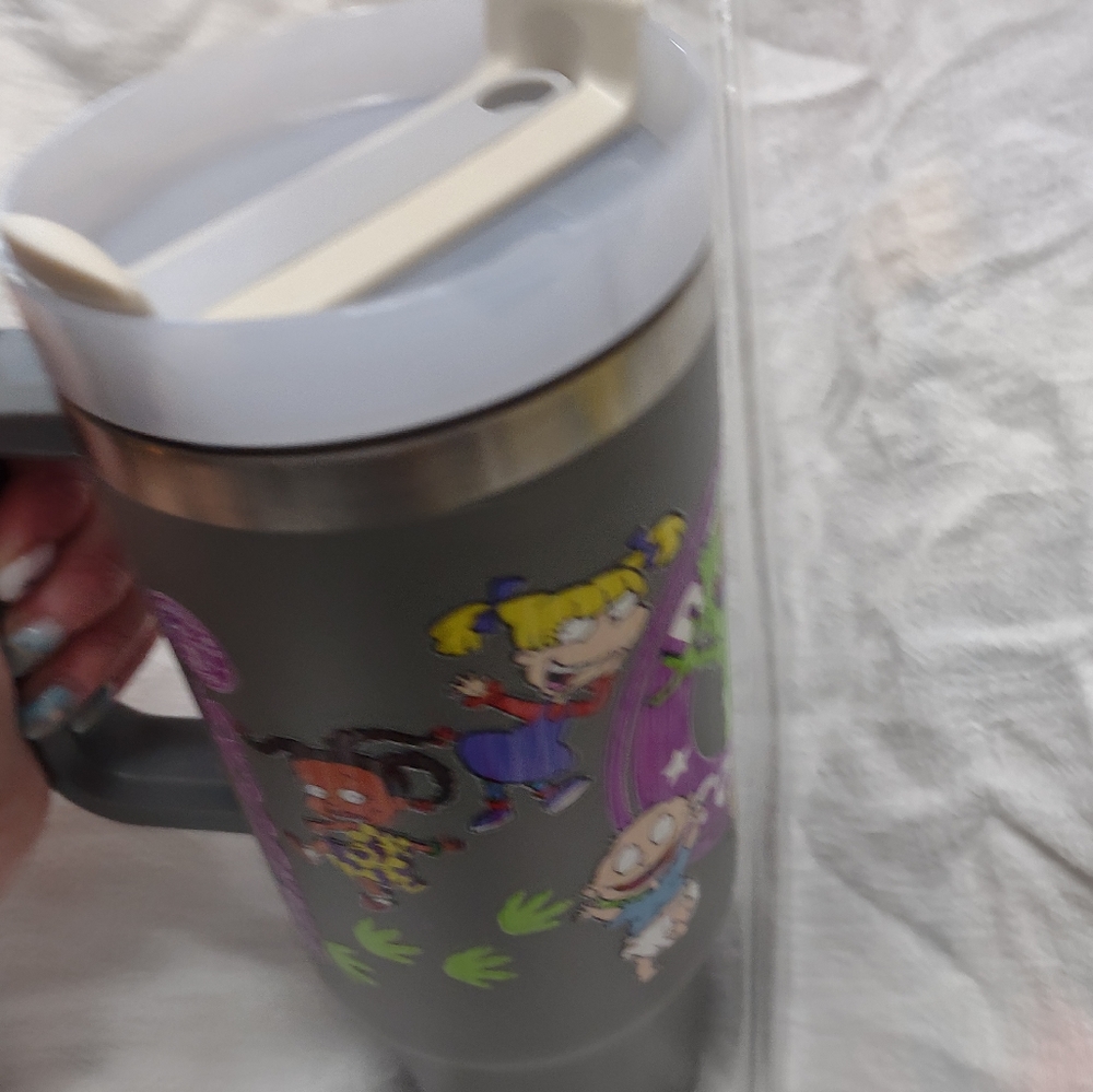 Rugrats reptar Starbucks 40 oz tumbler - Picture 3 of 12